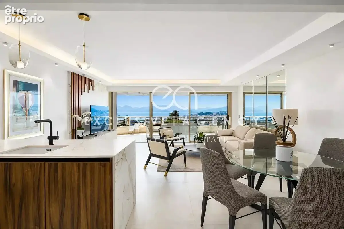 Cannes Californie - Appartement 4 pièces 100m² vue mer panoramique - photo 3