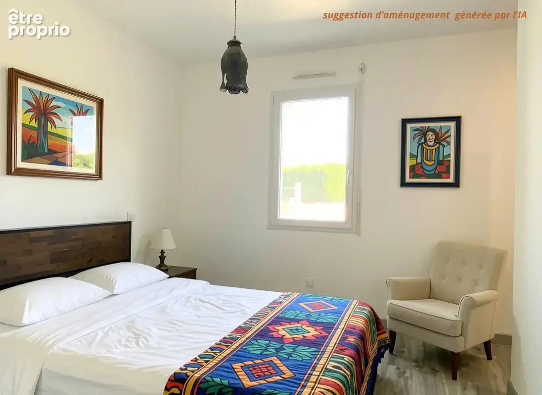 Maison contemporaine (2017) T4 de plain pied sur terrain 1656 m2 - photo 7
