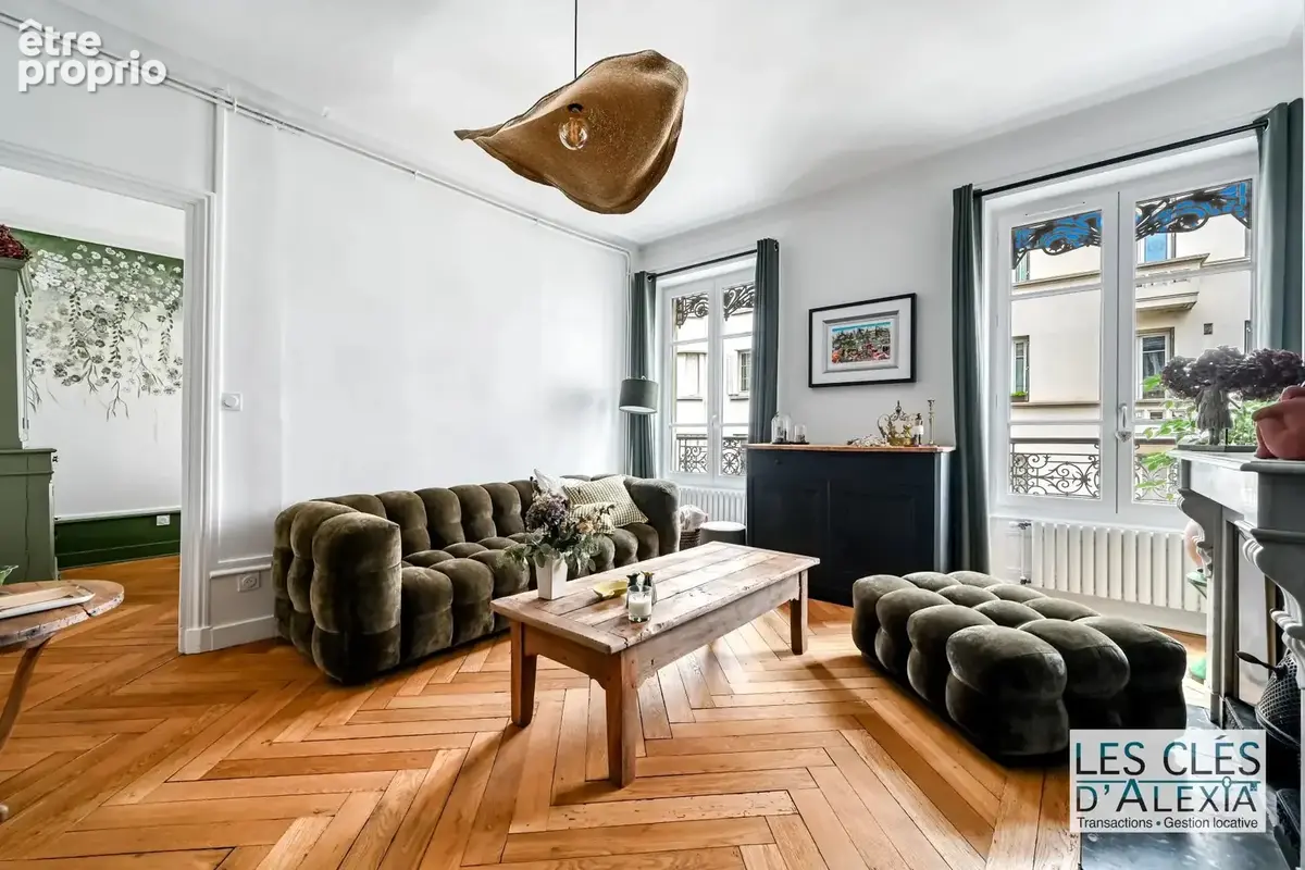 Appartement t4 hausmanien - triangle d'or - photo 2