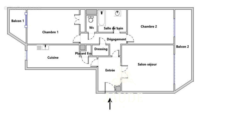 Appartement à CHAMALIERES