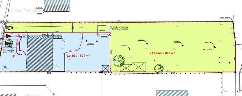 Terrain à LA BAULE-ESCOUBLAC
