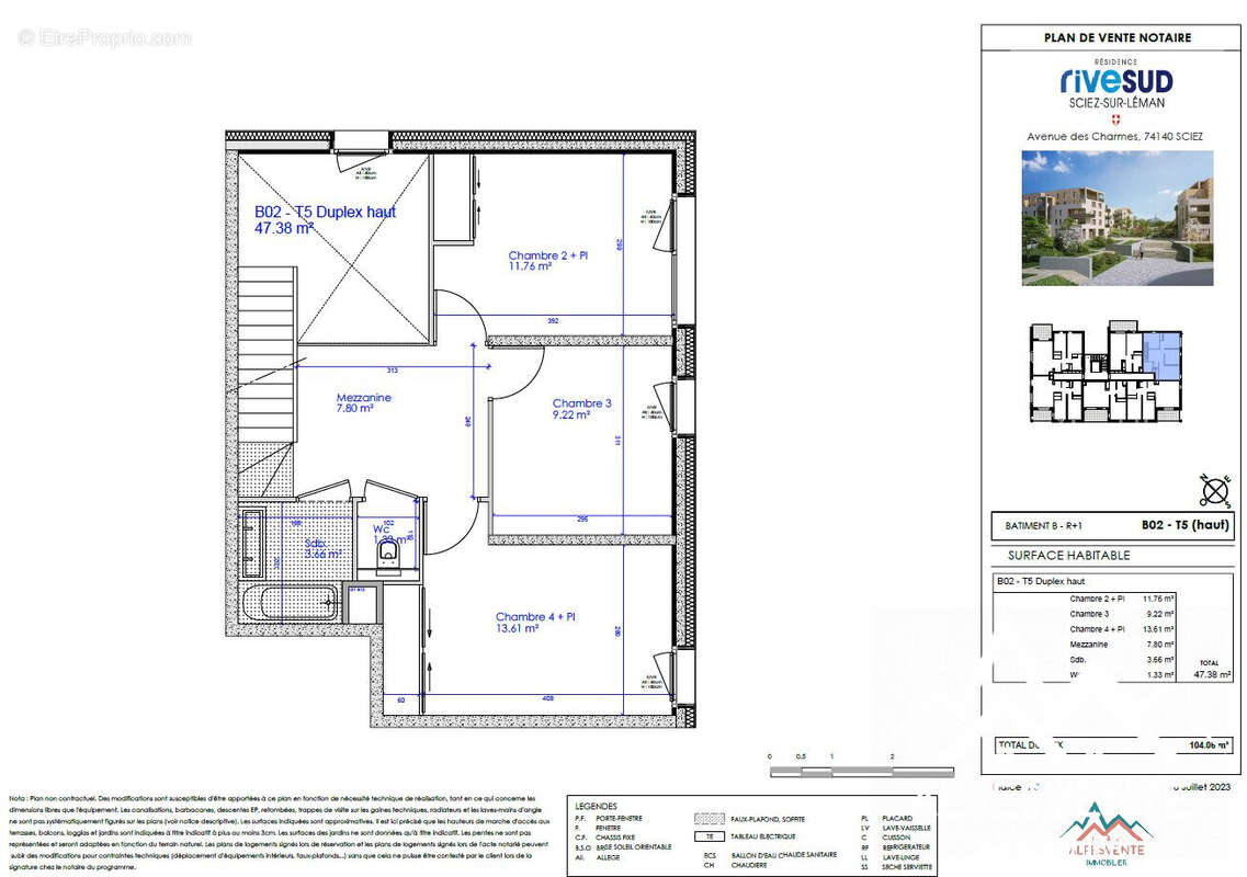 avendre-programme-neuf-rive-sud-sciez-alpesvente-sciez - Appartement à SCIEZ