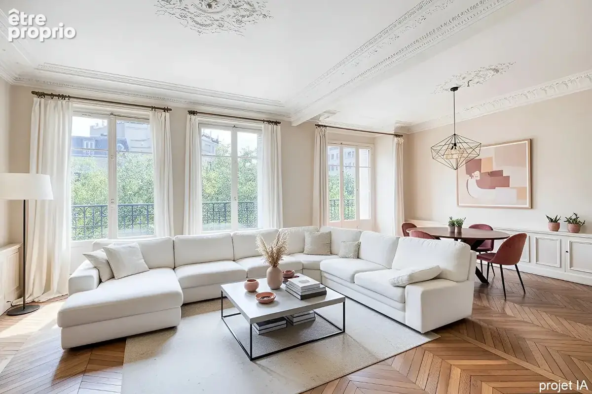 Paris vii - ecole militaire -  invalides - appartement familial de 108 m² à rénover - photo 6