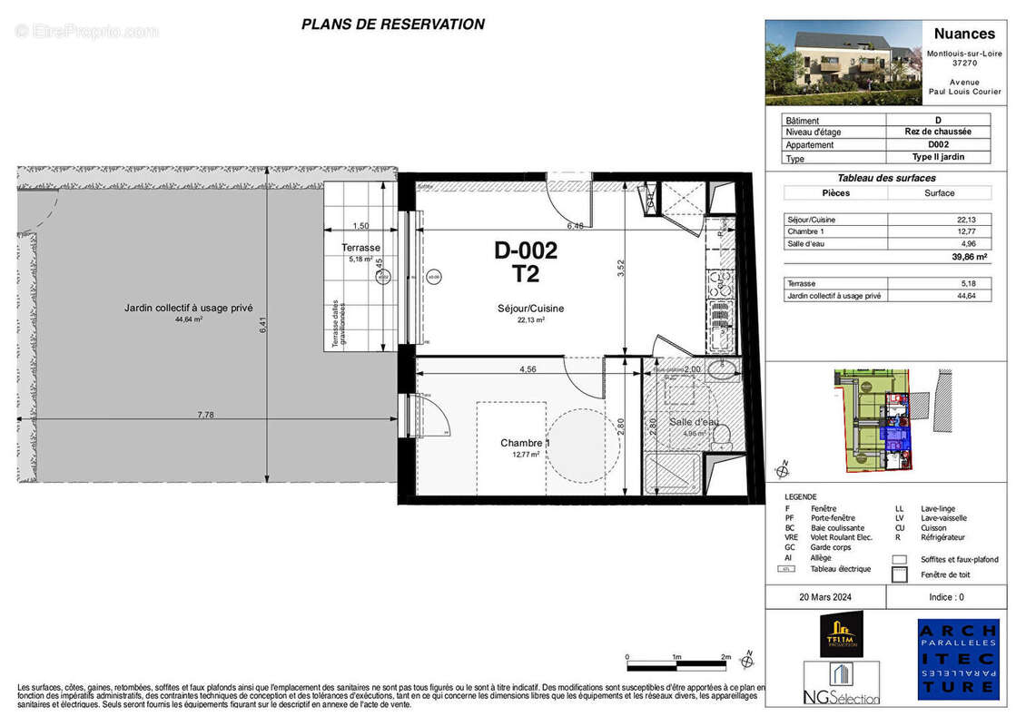 Appartement à MONTLOUIS-SUR-LOIRE