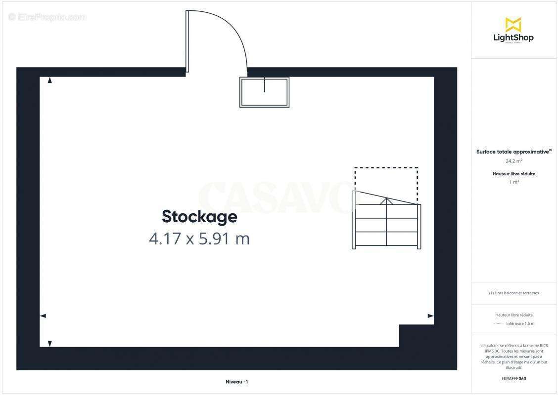 Appartement à PARIS-14E