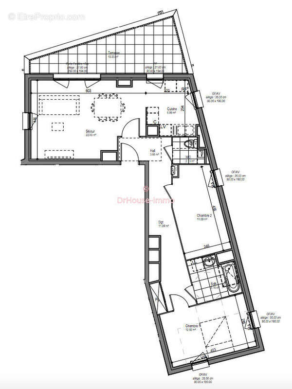 Appartement à HAUBOURDIN