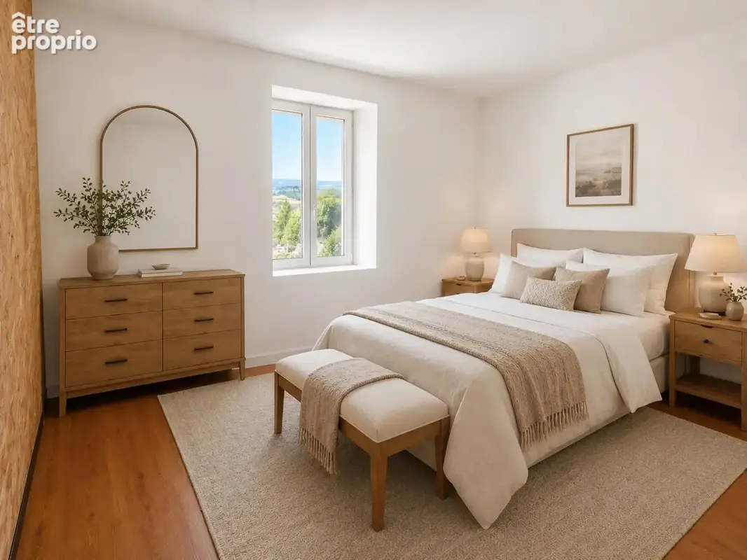 Saint-hilaire-de-la-côte – maison de caractère rénovée – 3 chambres - 94,46 m² – jardin – terrasse - photo 18