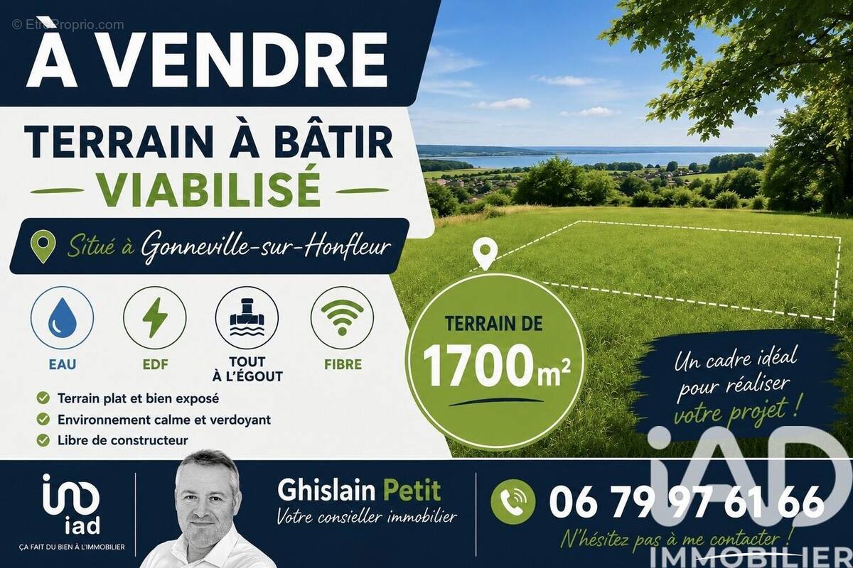 Photo 1 - Terrain à GONNEVILLE-SUR-HONFLEUR