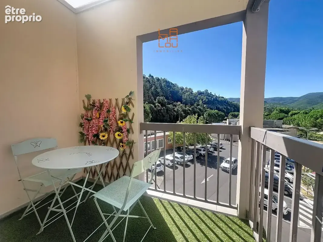 Studio très bien placé, avec vue sur la verdure et le Bitoulet - photo 8