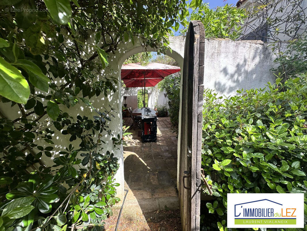 Patio de la Villa - Maison à CANET