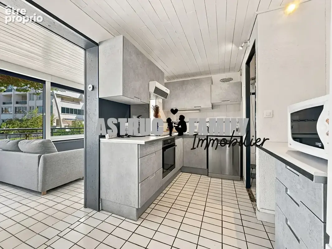 Appartement la grande motte - p2 cabine -parking- climatisation - photo 7