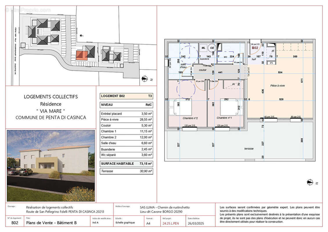 Appartement 73m² à penta-di-casinca - photo 5