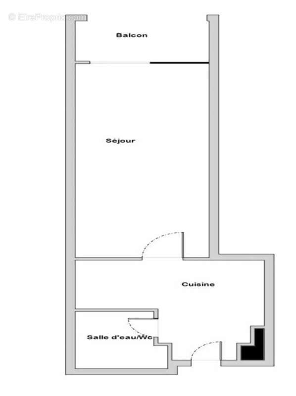 Appartement à PARIS-20E