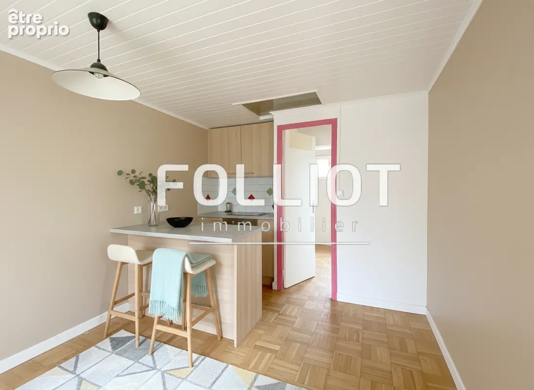 A vendre 2 pièces en rez-de-jardin avec parking - photo 6