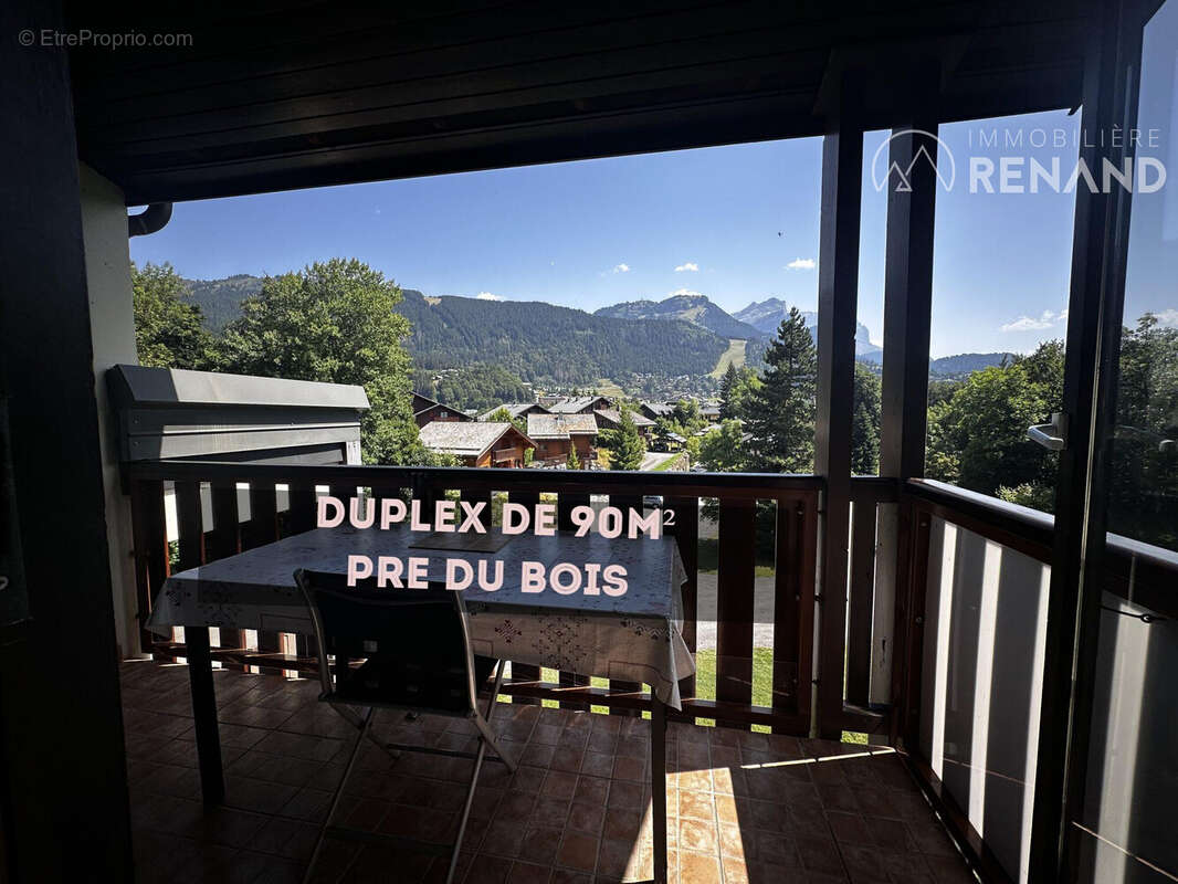 balcon cuisine  - Appartement à CLUSES