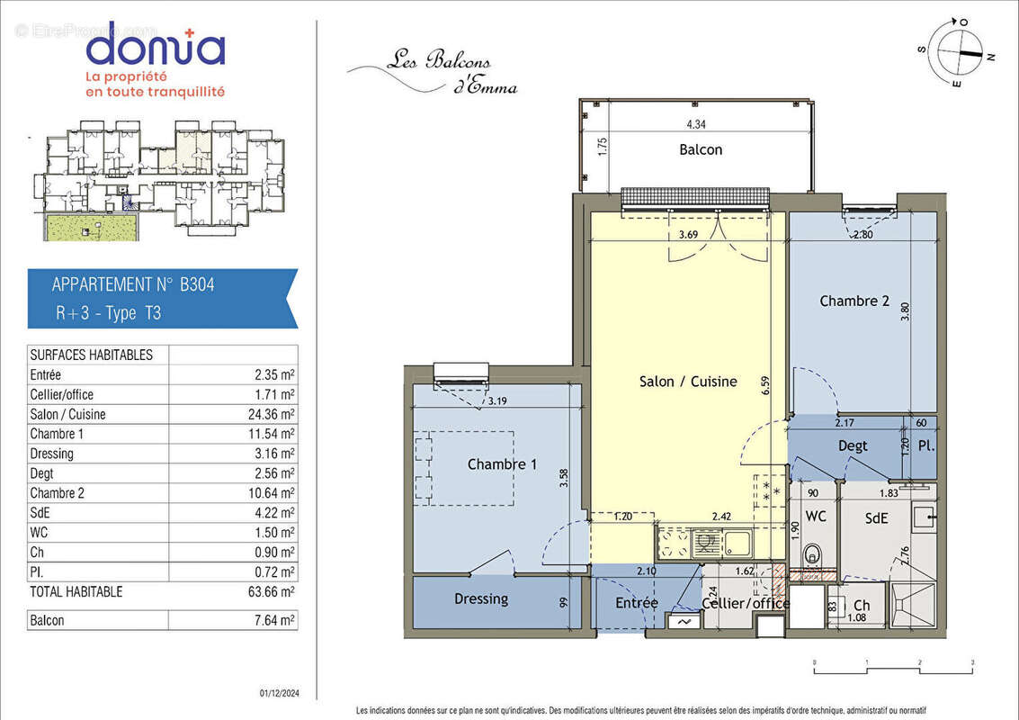 Appartement à CLERMONT-FERRAND