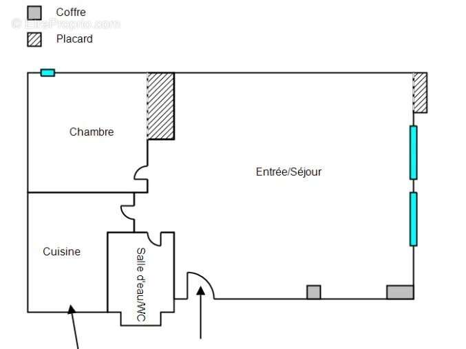 Appartement à PARIS-18E