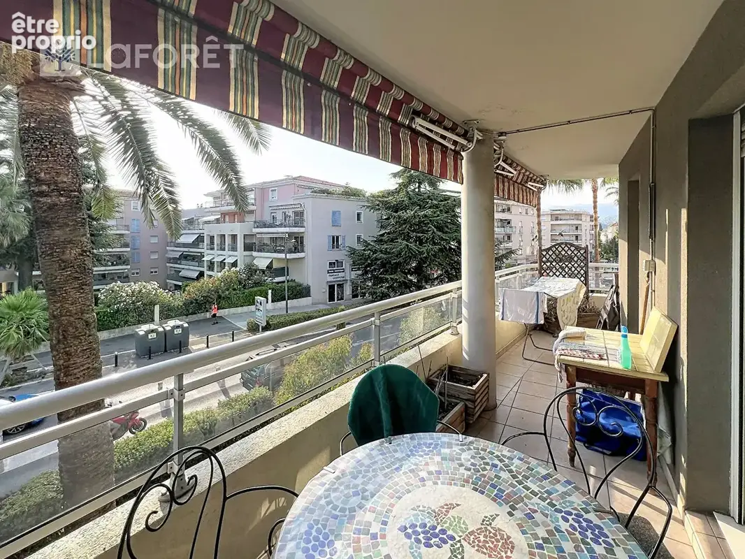 Cagnes-sur-mer - le beal 4 pièces  81 m² - terrasse avec vue parc canebiers - photo 2