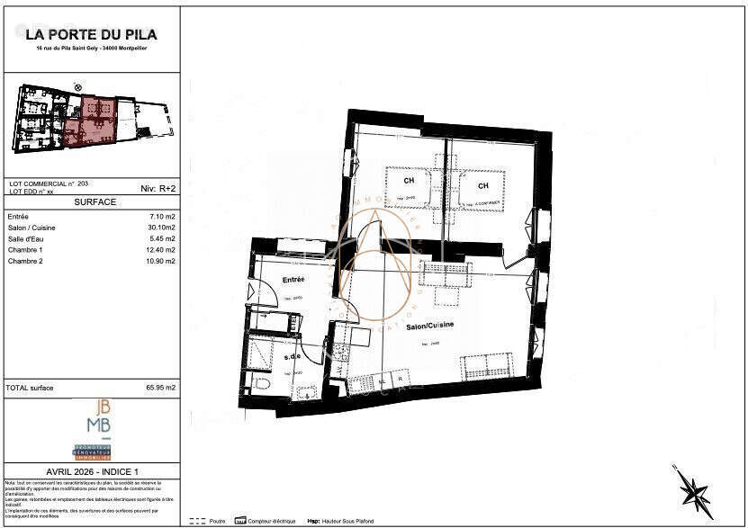 Appartement à MONTPELLIER