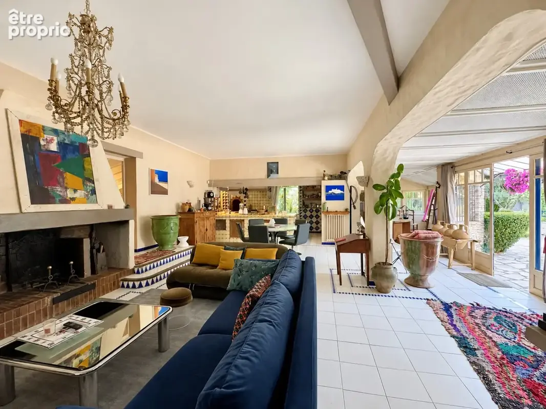 Mas en pierre de plain pied - 250 m²- piscine pool house esprit Ibiza - Montpellier Centre (34) - photo 4