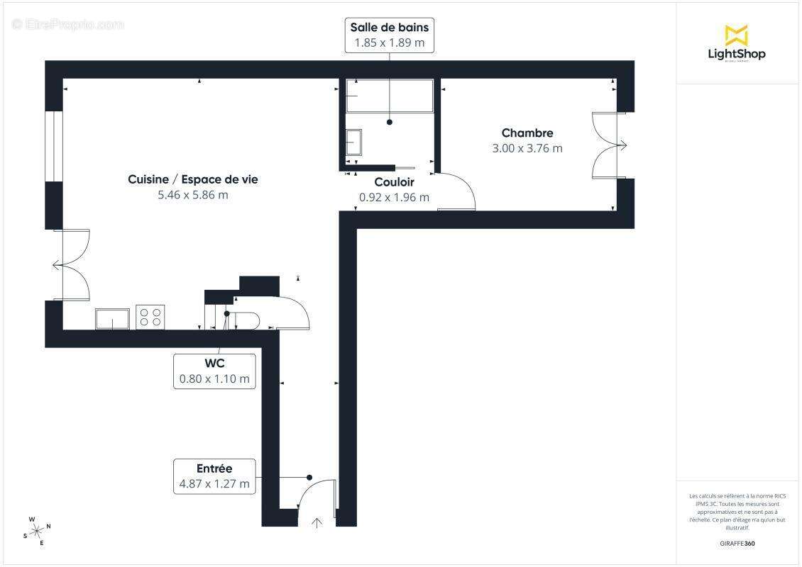 Appartement à PARIS-11E