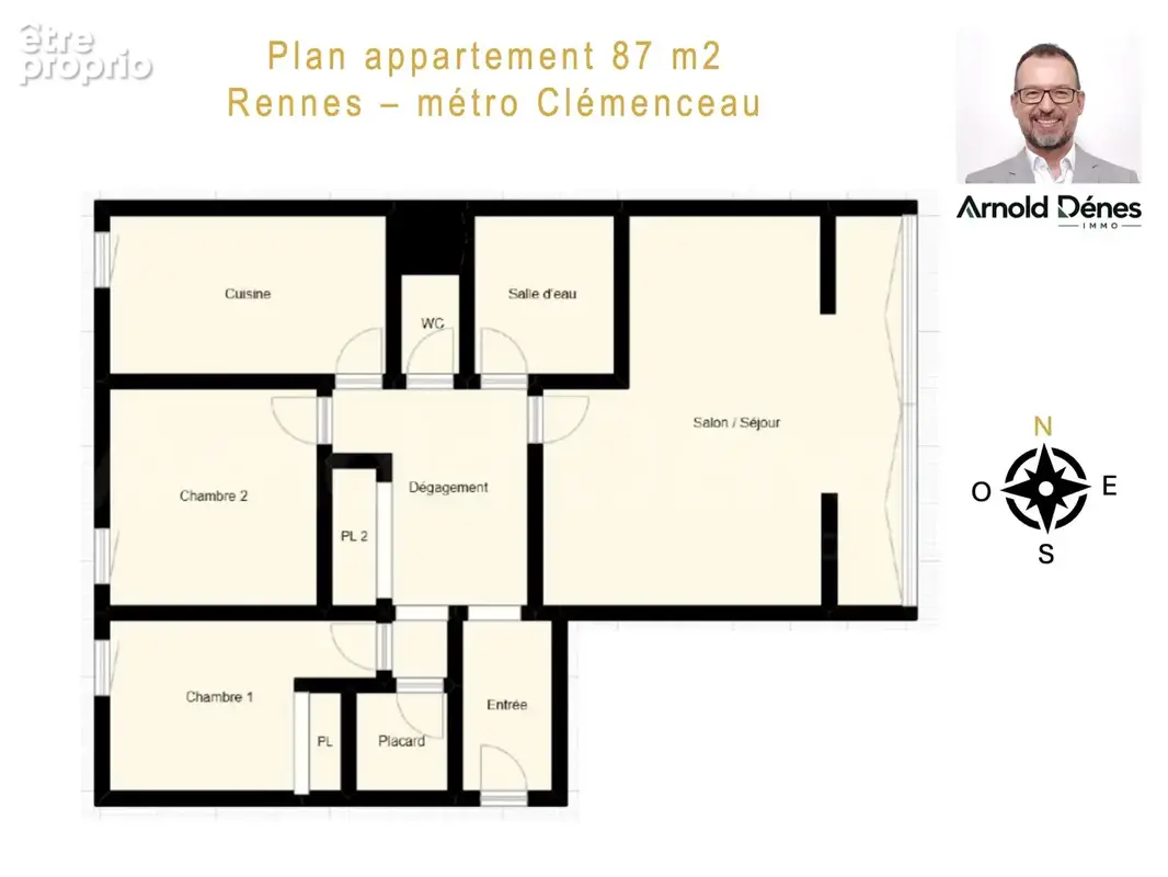 Appartement à Rennes Sud-Gare 2-3 chambres, ascenseur et garage, métro - photo 13