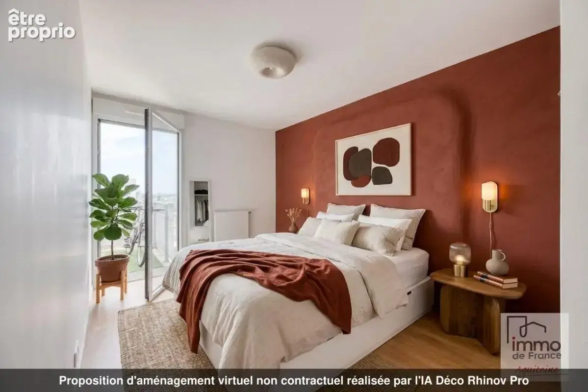 T3 avec grand balcon, parking et cellier - Bordeaux Saint-Je - photo 8