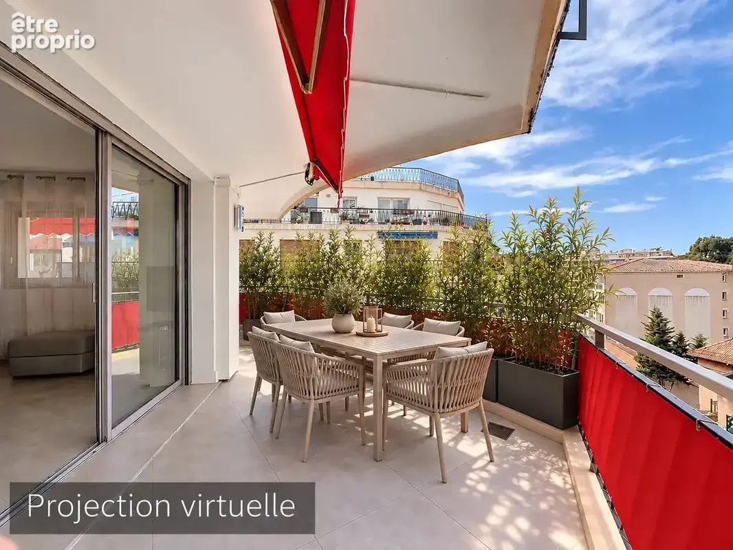 Élégant 3 pièces rénové avec vaste terrasse – Proche Suquet & Marché Forville - photo 5