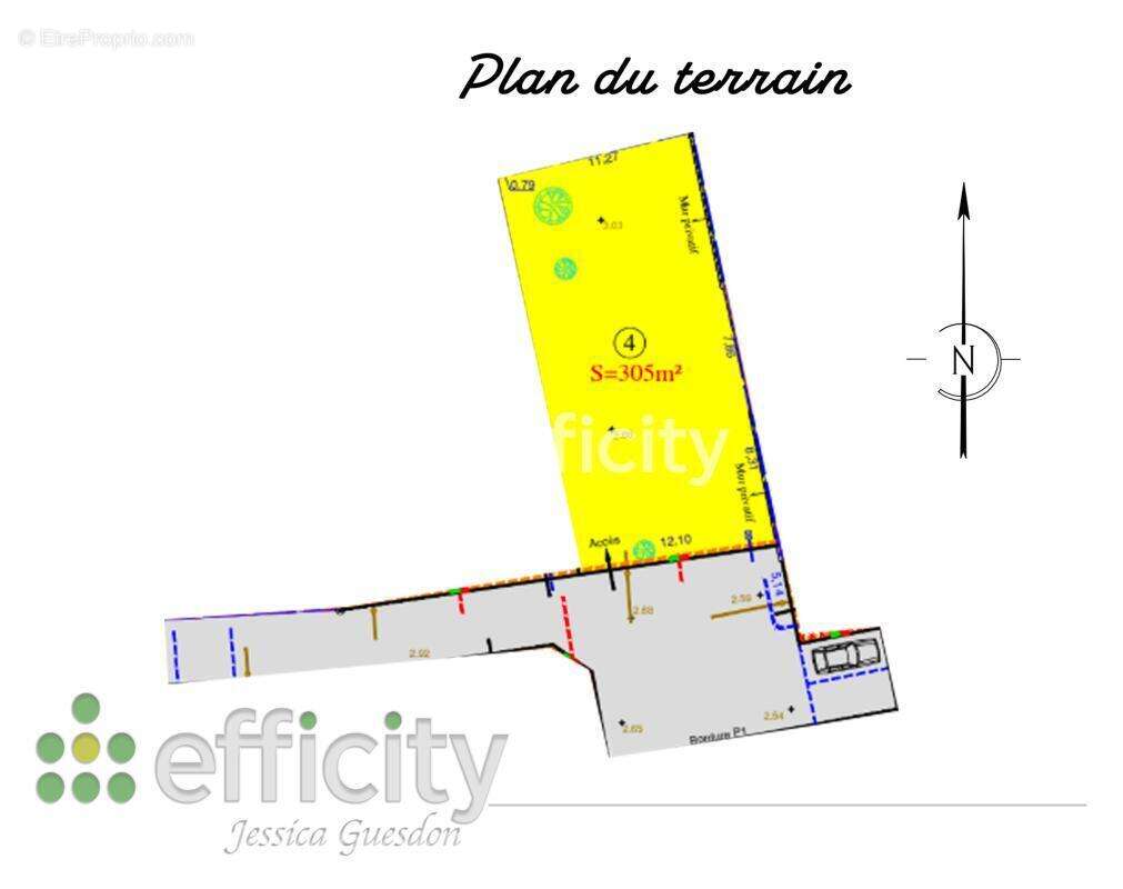 Terrain 305 m² à Barbatre  - photo 2