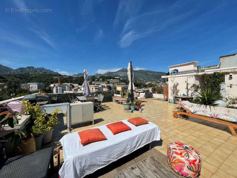 Penthouse 4p vue mer à roquebrune cap martin-carnoles - photo 17