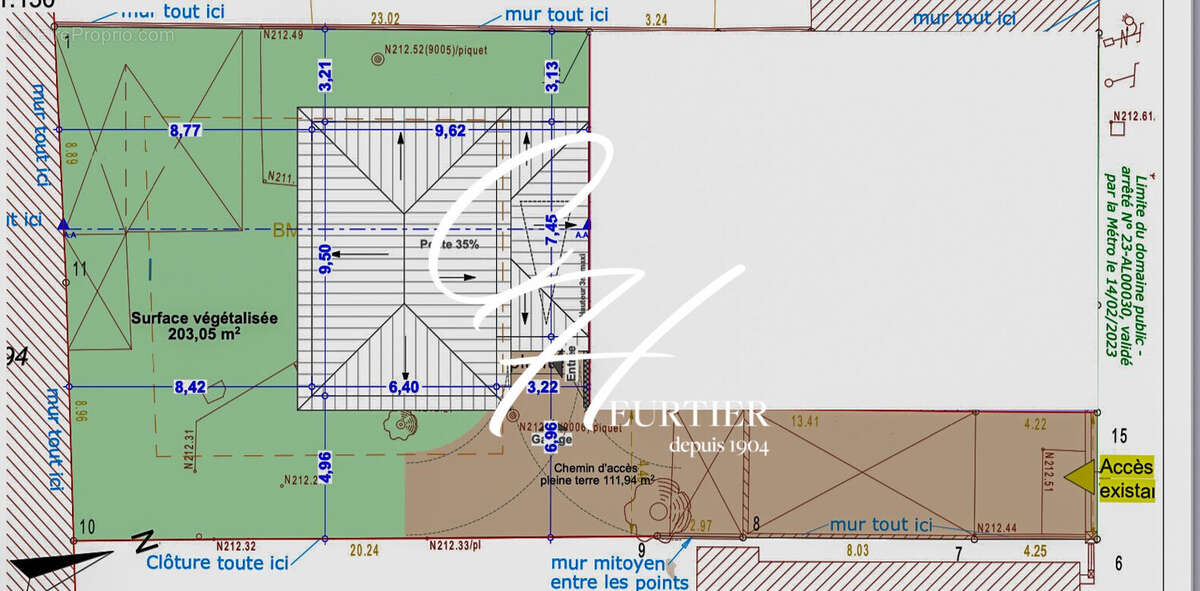 Terrain à SAINT-MARTIN-D&#039;HERES
