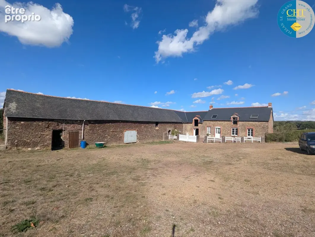 Ancien corps de ferme en pierres renove avec studio et dépendances à concoret (56430) avec cht immobilier - photo 58
