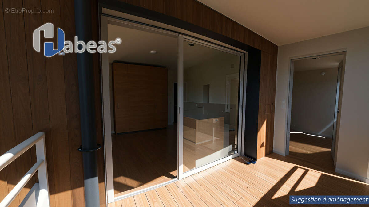T3 avec 1 chambre plus 2 cabines , 63.71m², Balcon 5,58m², Casier à Ski, cellier - photo 16