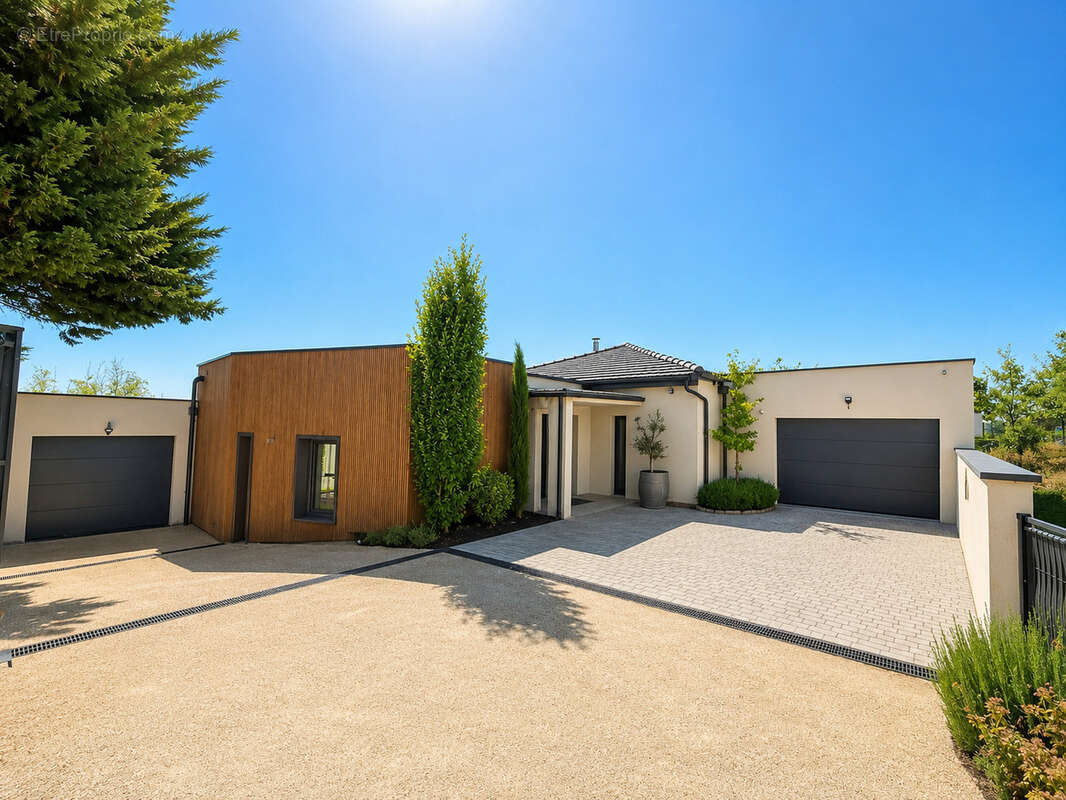 Maison californienne plain pied - photo 7