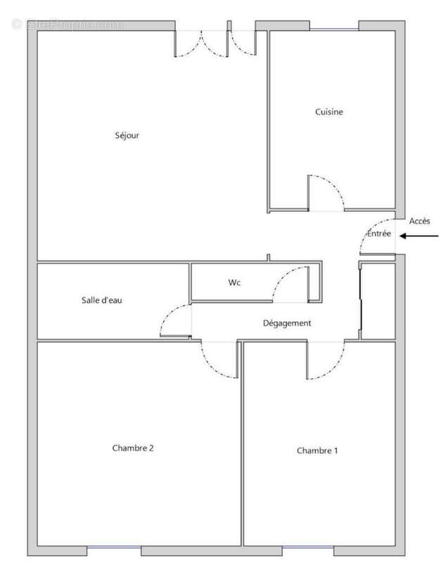 Appartement à LYON-2E