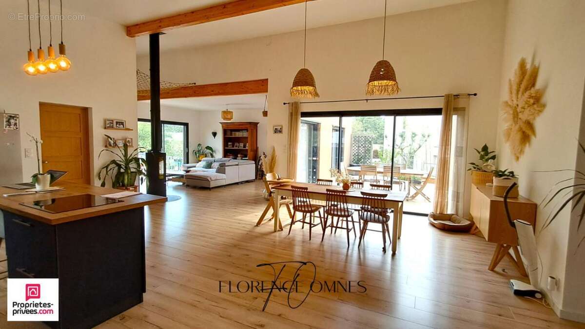Exceptionnel à RUSTIQUES - Maison  Plain Pied contemporaine ossature bois -  143 m2 - 4 chambres - photo 6