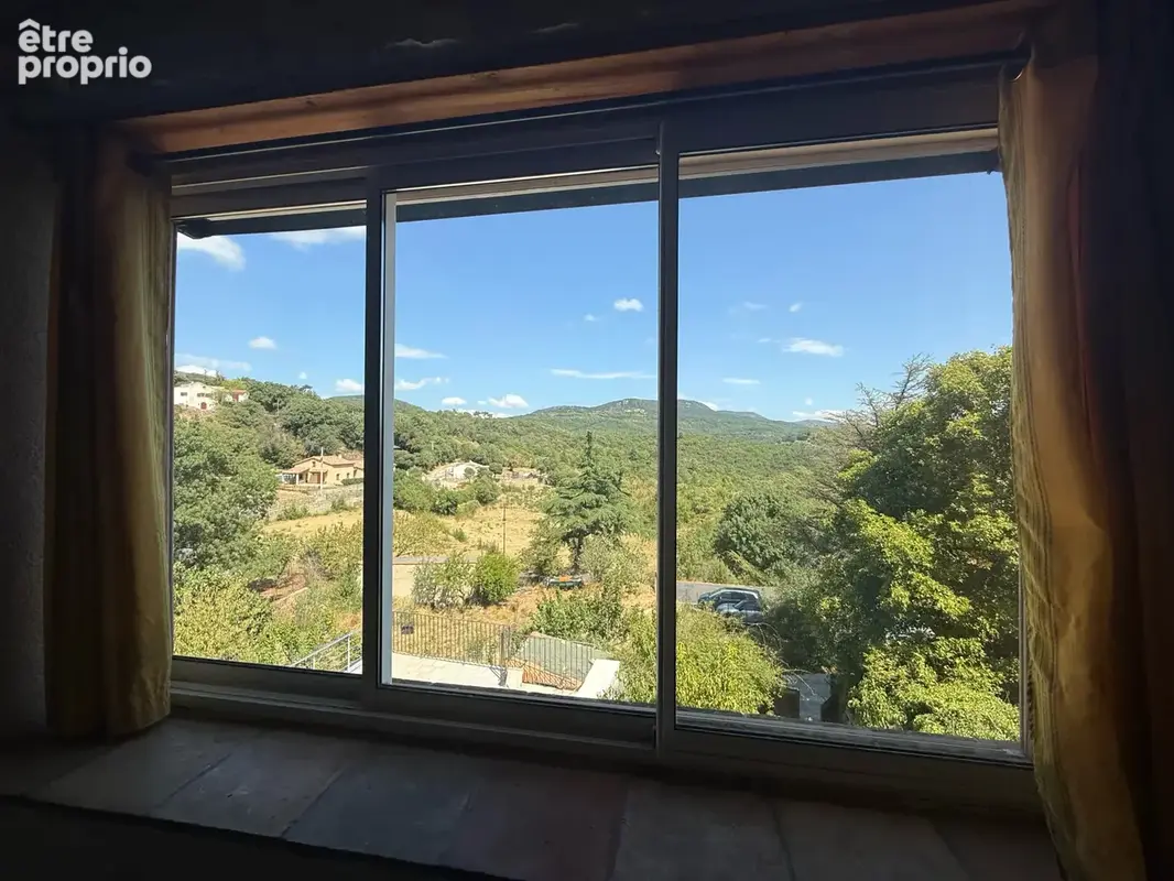 Maison de village en pierre avec Jardin et vue panoramique   Soumont (34700) - photo 8