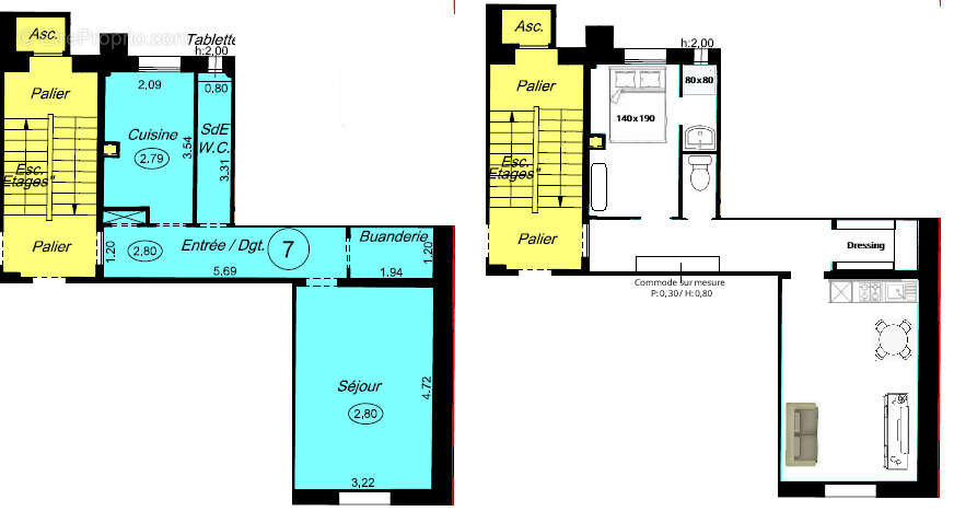 Appartement à MEUDON