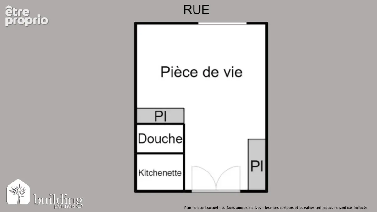 Ternes-Maillot Paris 17ème - Studette 9,01 m² - photo 2