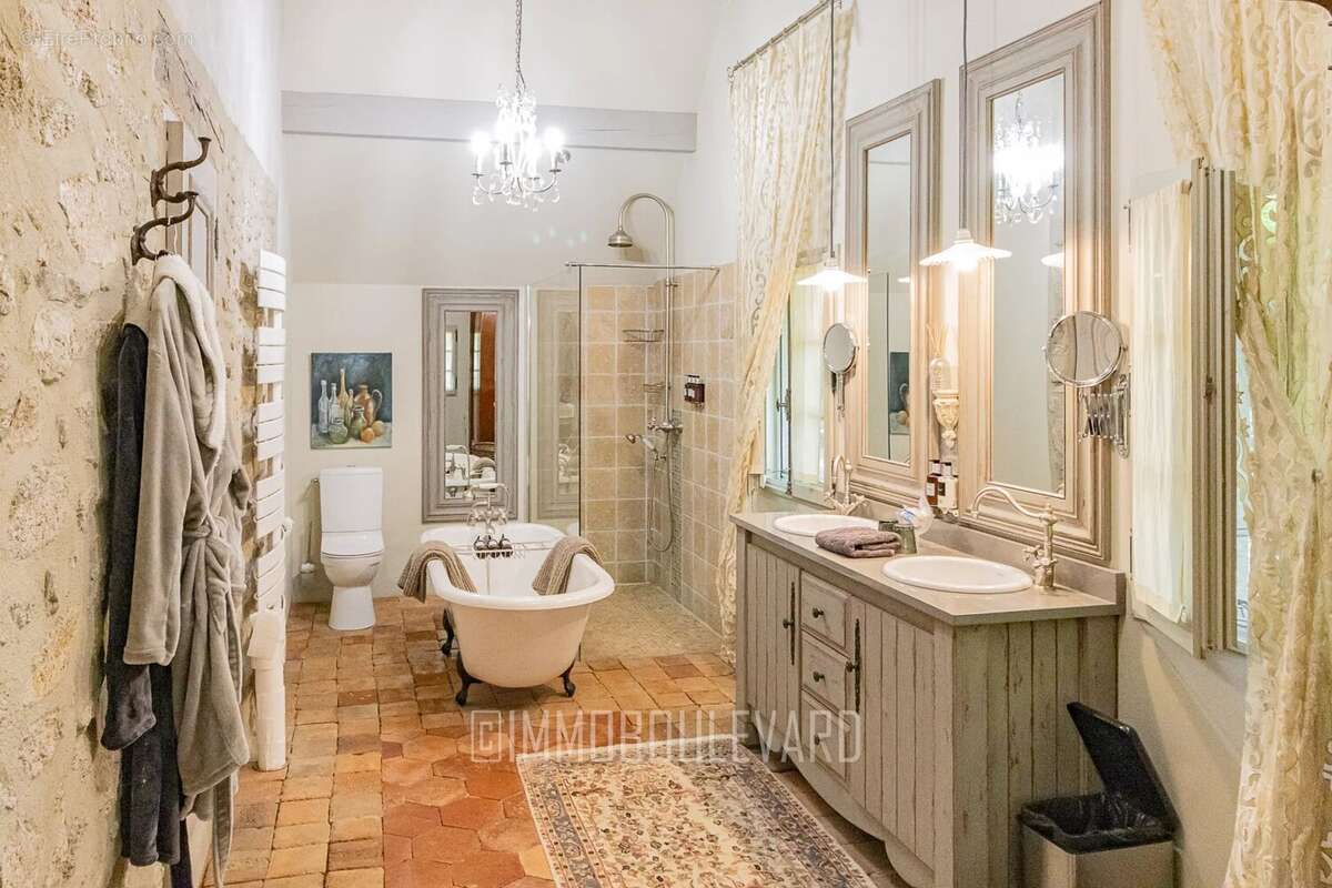 À vendre, Maison de charme à Boussac (23) vue château - photo 18