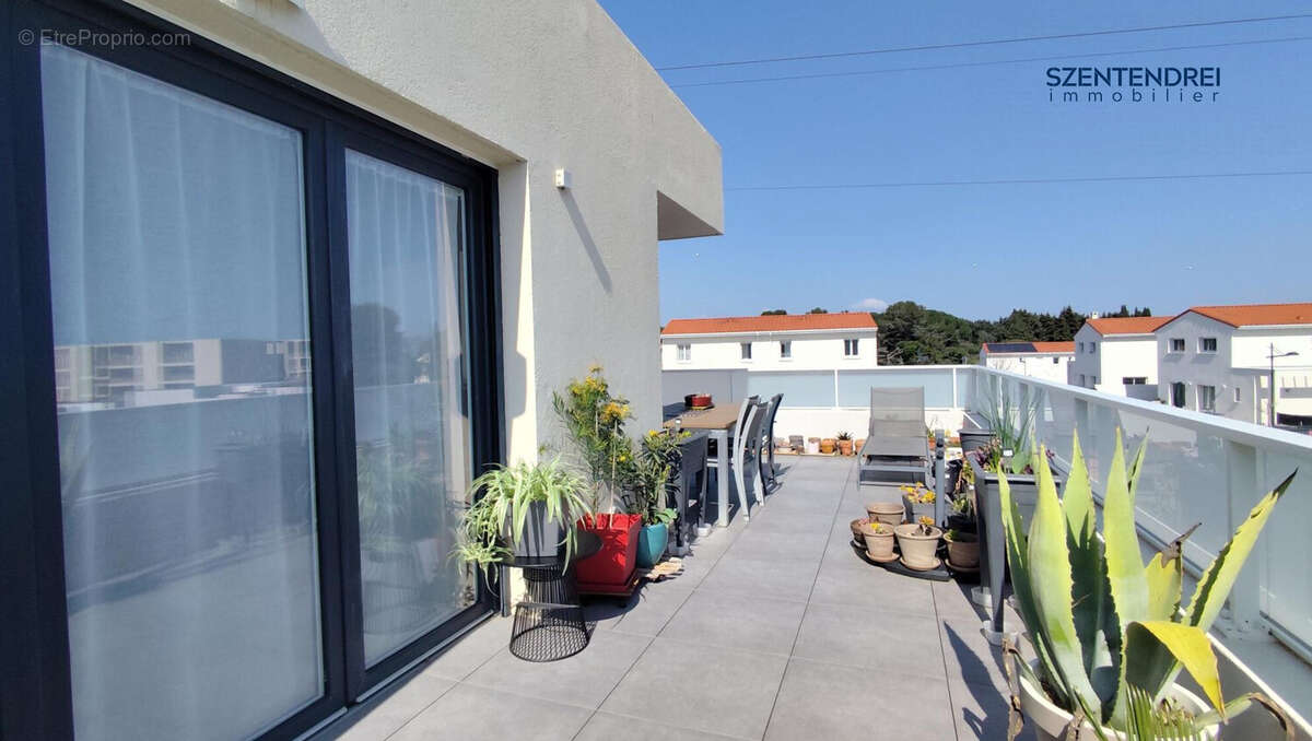 Saint Aunès - appartement T4 - ROOFTOP - Szentendrei Immobilier - Appartement à SAINT-AUNES