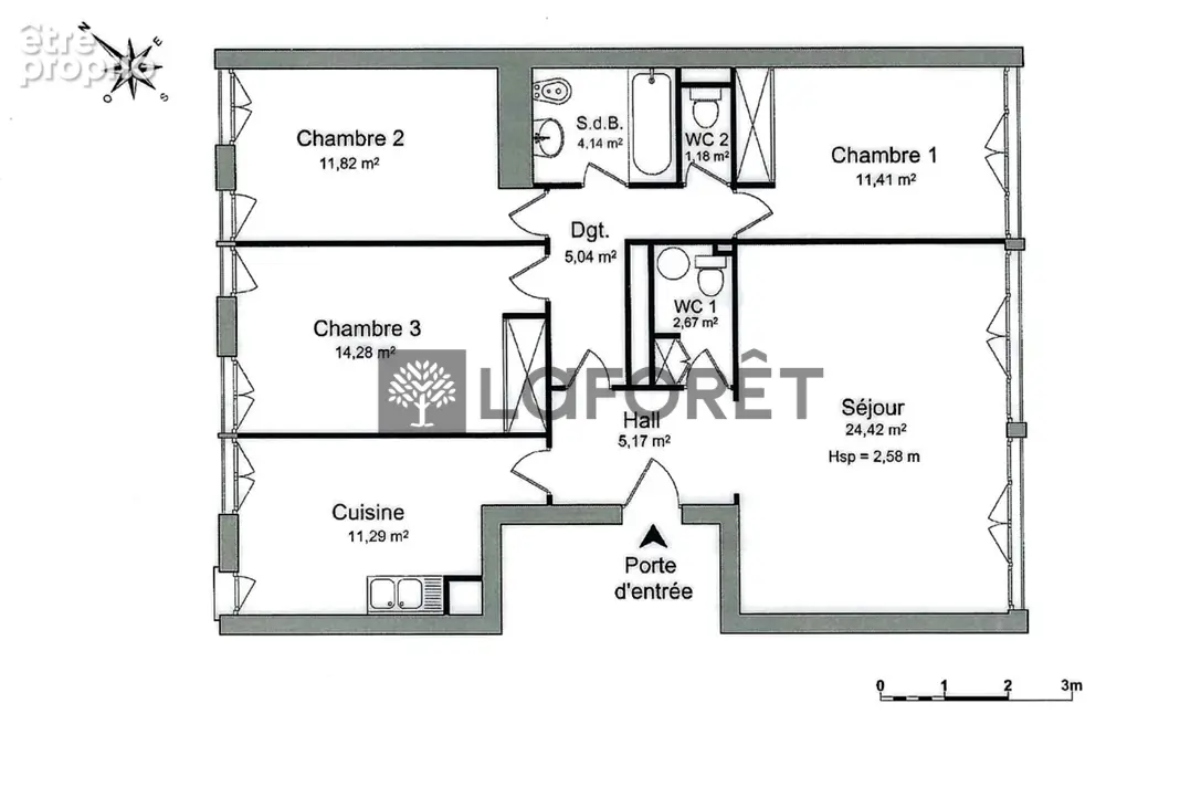 Appartement Boulogne Billancourt 4 pièce(s) 91.42 m2 - photo 14