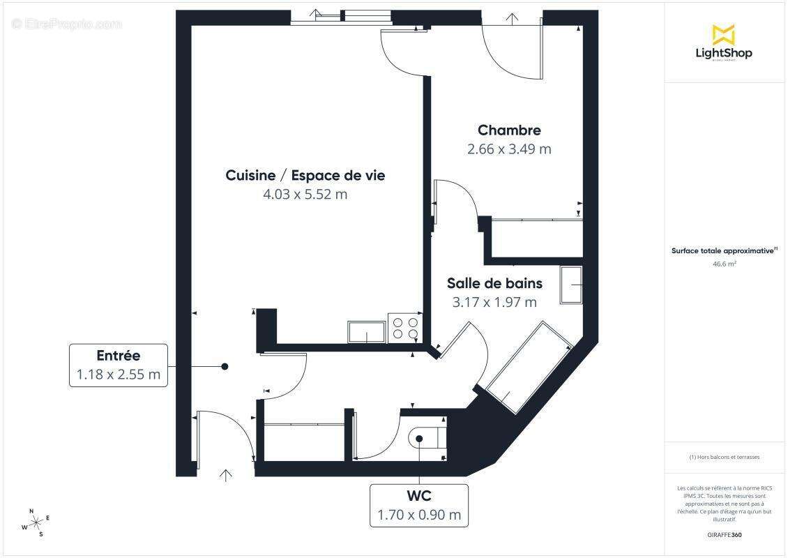 Appartement à BORDEAUX