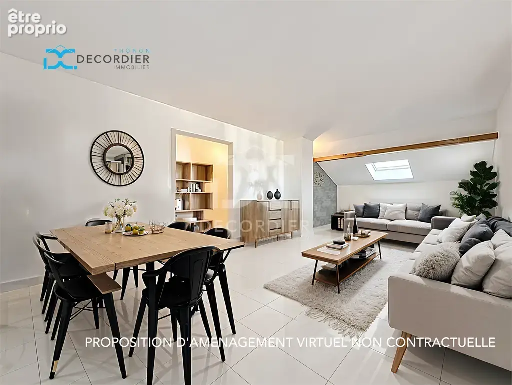 Thonon-les-bains appartement t3 bis 77m² et 91m2 au sol - photo 17