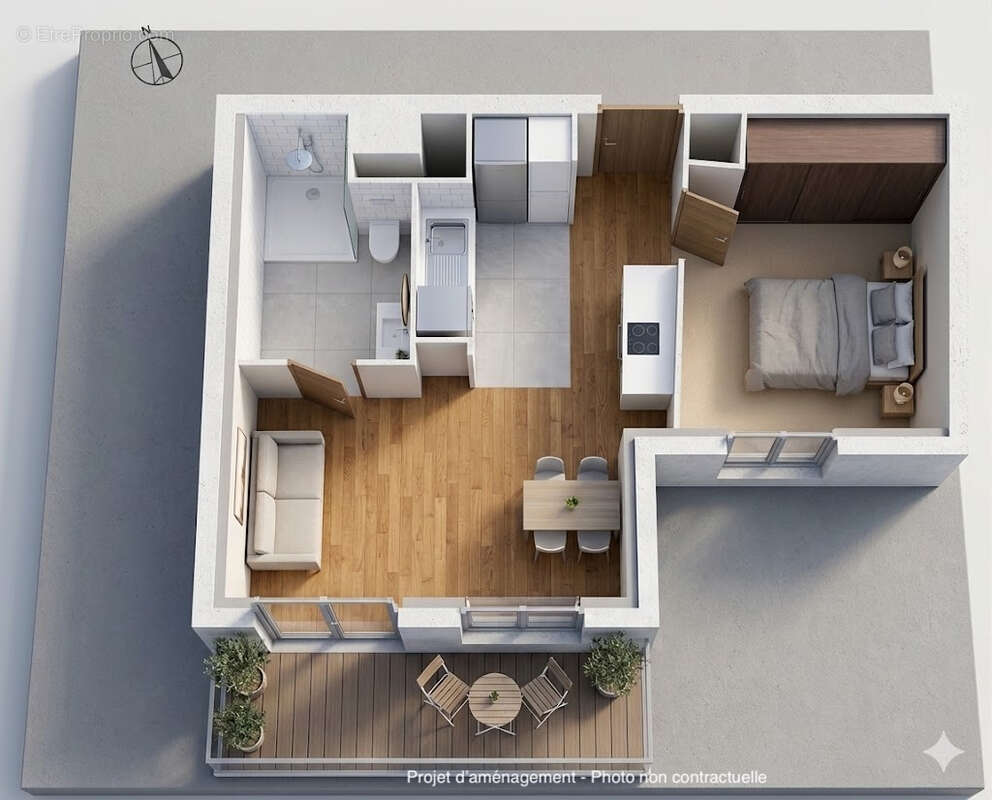 Appartement à SAINT-GRATIEN