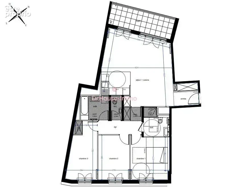 Appartement 95 m² à Asnieres-Sur-Seine  - photo 6
