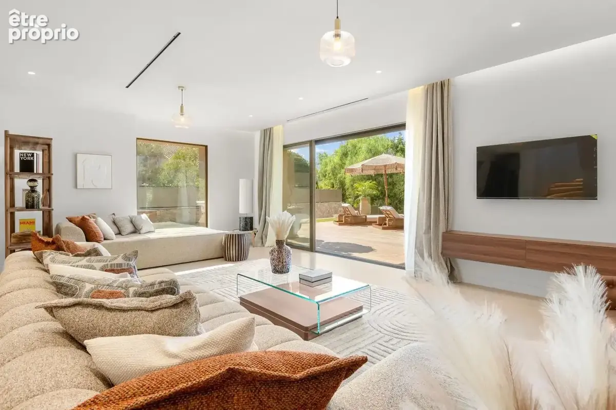 Cannes - luxueuse maison avec piscine à débordement – terrain de 1200 m² - photo 8