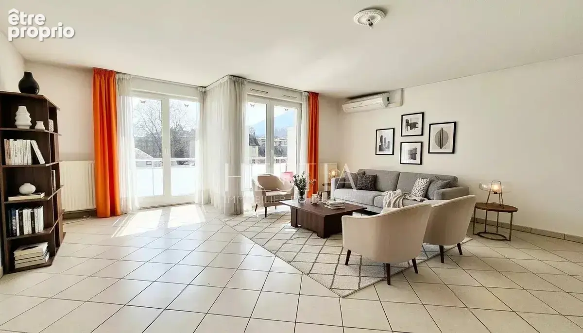 Le Bourget du lac, dernier étage, T5/T6 duplex de 134m² avec parking et 2 garages - photo 6