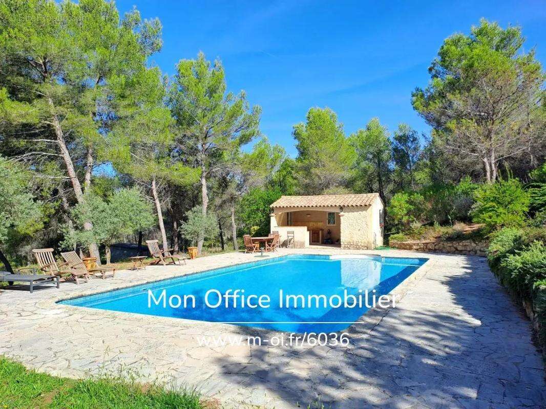 Référence : 6754-VCL - Maison avec belle vue dominante - Piscine et pool-house - Proche Aix à ROGNES - photo 21