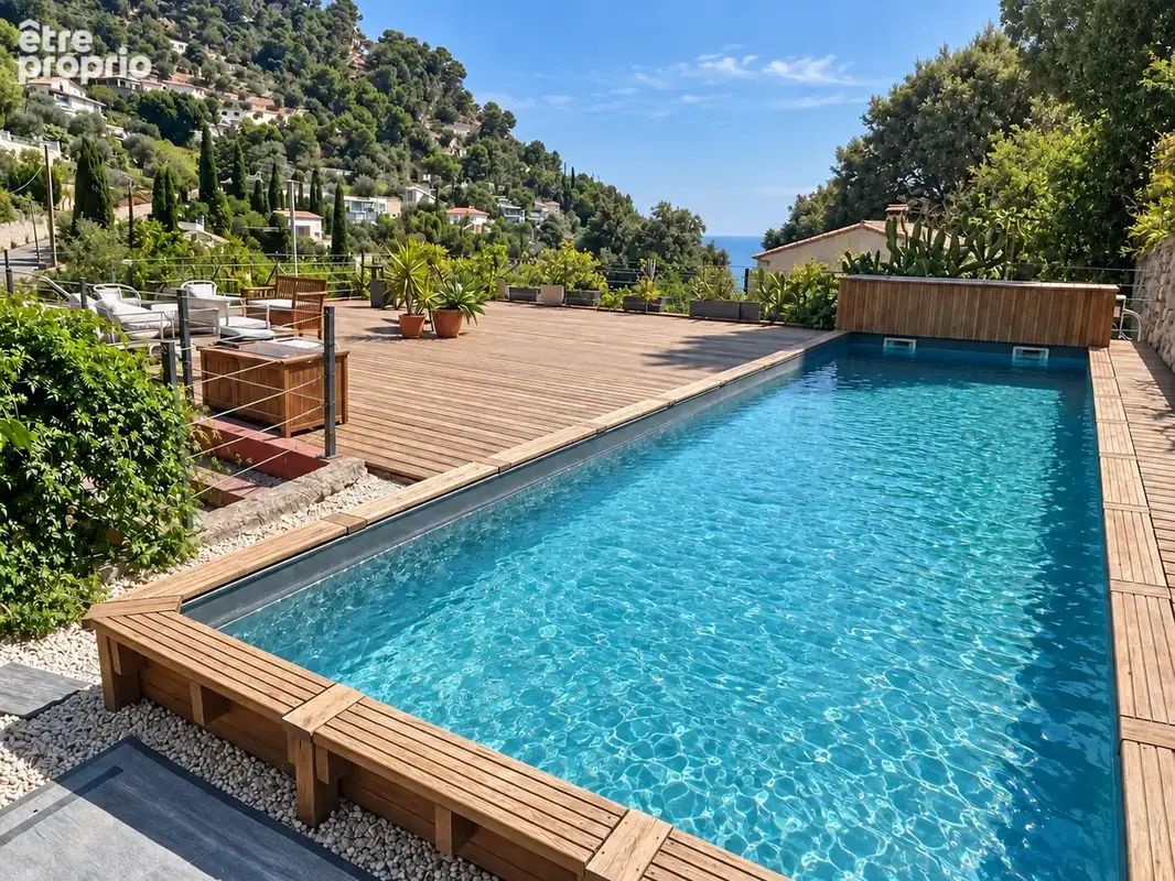 VILLEFRANCHE-SUR-MER - VIAGER OCCUPE - Villa d'exception 350m2 Terrain 1500 m2 - entre Nice et Monaco - photo 2